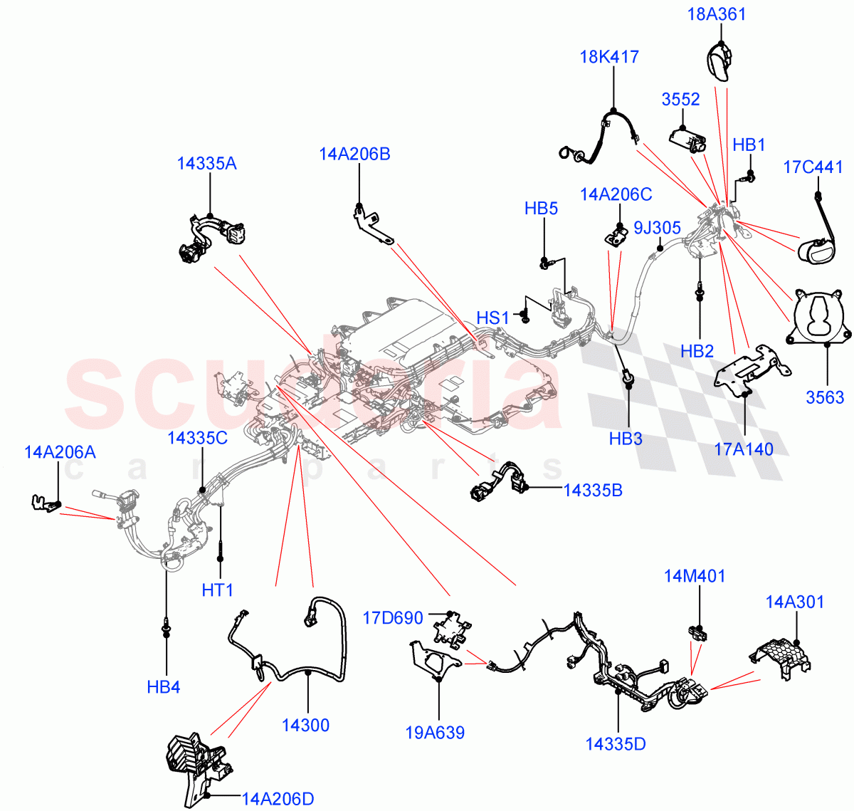 Hybrid Electrical Modules (PHEV Charging Cables And Fixings) (Electric Engine Battery-PHEV) ((V) FROMLH000001) of Land Rover Land Rover Range Rover Evoque (2019+) [2.0 Turbo Diesel]