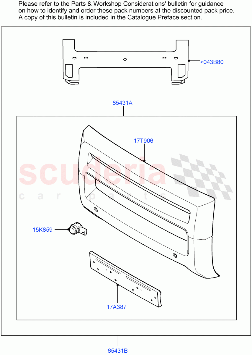 Accessory Pack('A' Frame Protection Bar) of Land Rover Land Rover Defender (2020+) [2.0 Turbo Petrol AJ200P]