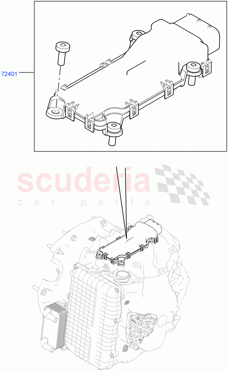 Transmission Modules And Sensors (9 Speed Auto AWD, Halewood (UK)) ((V) FROMEH000001) of Land Rover Land Rover Range Rover Evoque (2012-2018) [2.2 Single Turbo Diesel]