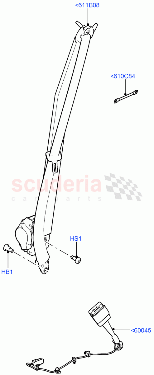 Front Seat Belts(Itatiaia (Brazil))((V)FROMGT000001) of Land Rover Land Rover Discovery Sport (2015+) [2.2 Single Turbo Diesel]