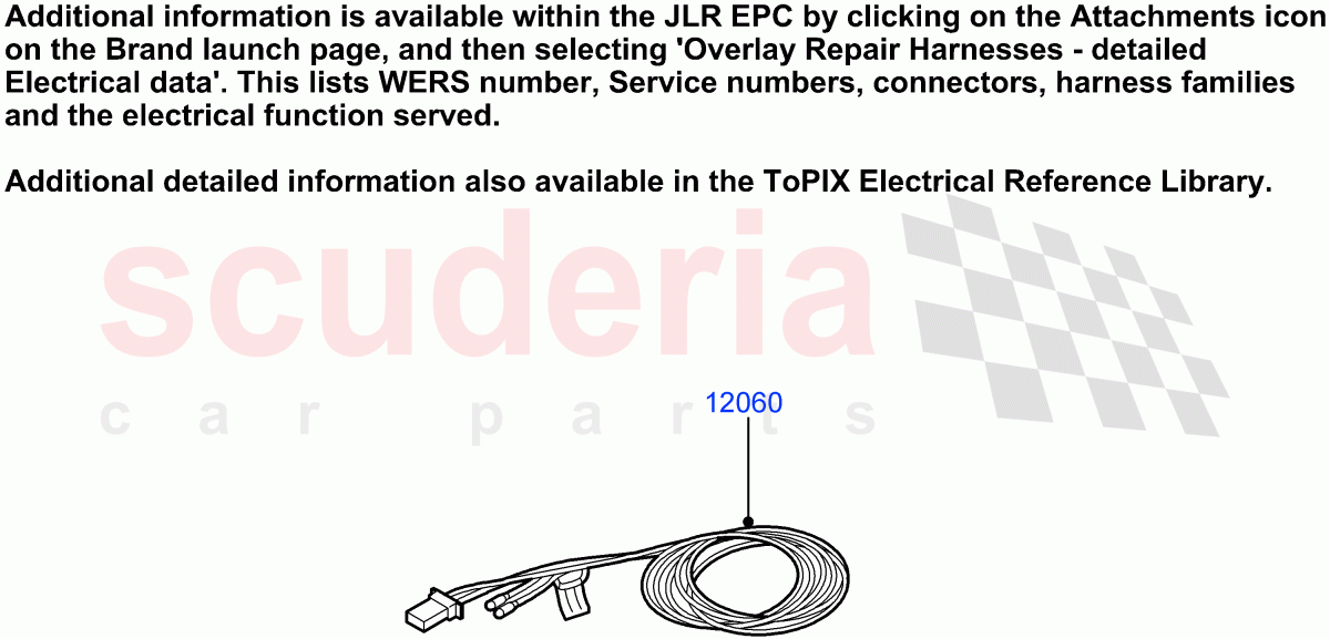 Electrical Repair Items(Solihull Plant Build, Overlay Repair Harnesses)((V)FROMHA000001) of Land Rover Land Rover Discovery 5 (2017+) [2.0 Turbo Petrol AJ200P]