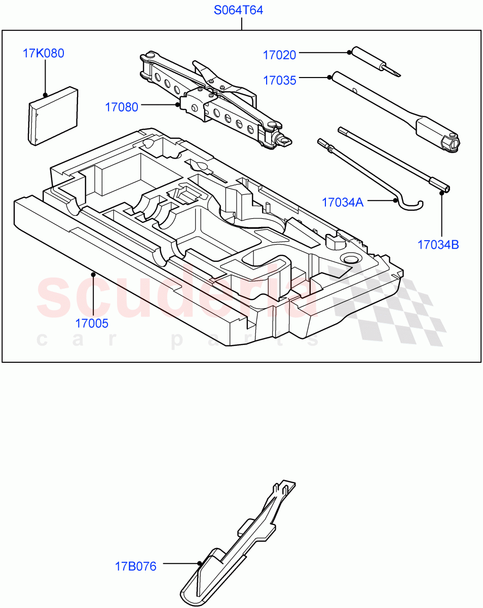 Tools of Land Rover Land Rover Range Rover Sport (2005-2009) [2.7 Diesel V6]