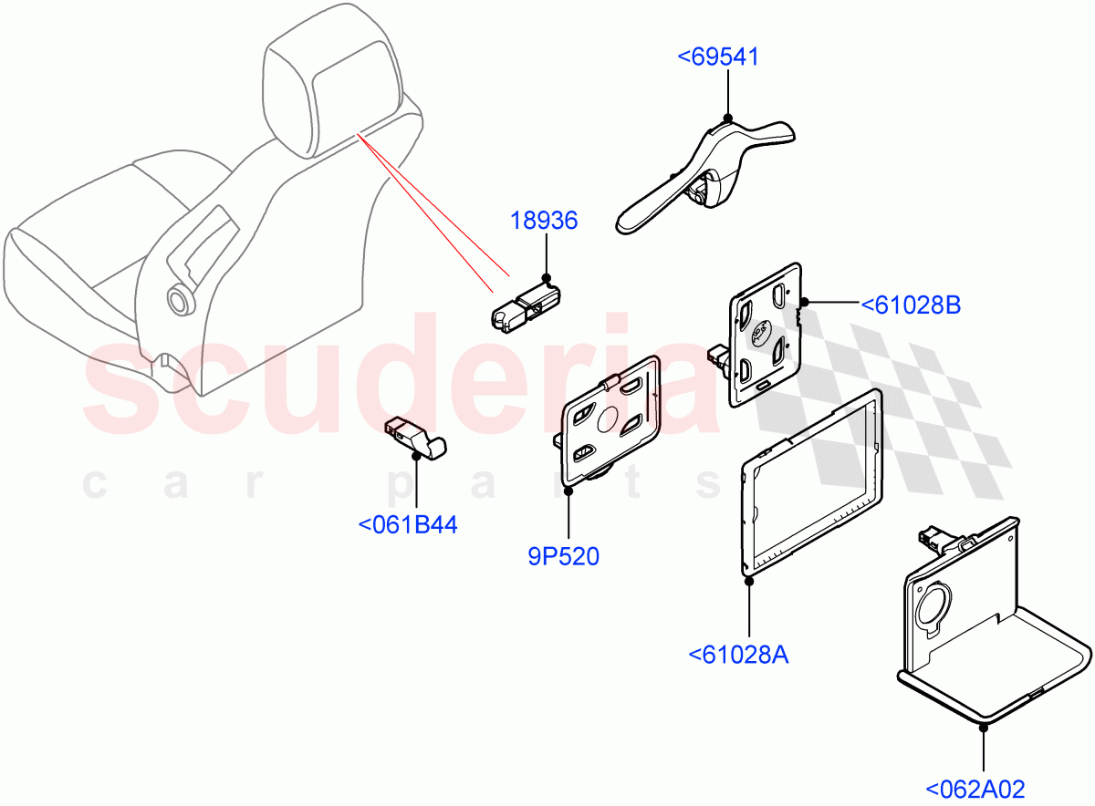 Storage of Land Rover Land Rover Defender (2020+) [5.0 OHC SGDI SC V8 Petrol]
