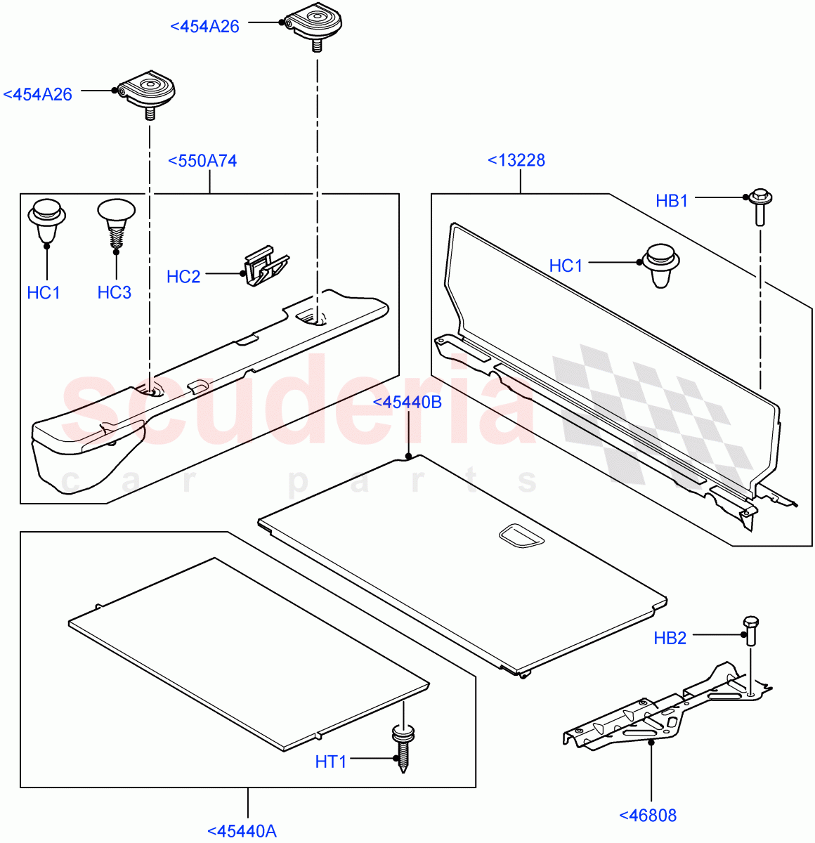 Load Compartment Trim(Floor)((V)FROMAA000001) of Land Rover Land Rover Discovery 4 (2010-2016) [2.7 Diesel V6]