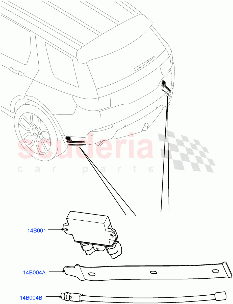 Vehicle Modules And Sensors(Tailgate - Hands Free,Halewood (UK))((V)FROMGH000001) of Land Rover Land Rover Discovery Sport (2015+) [2.2 Single Turbo Diesel]