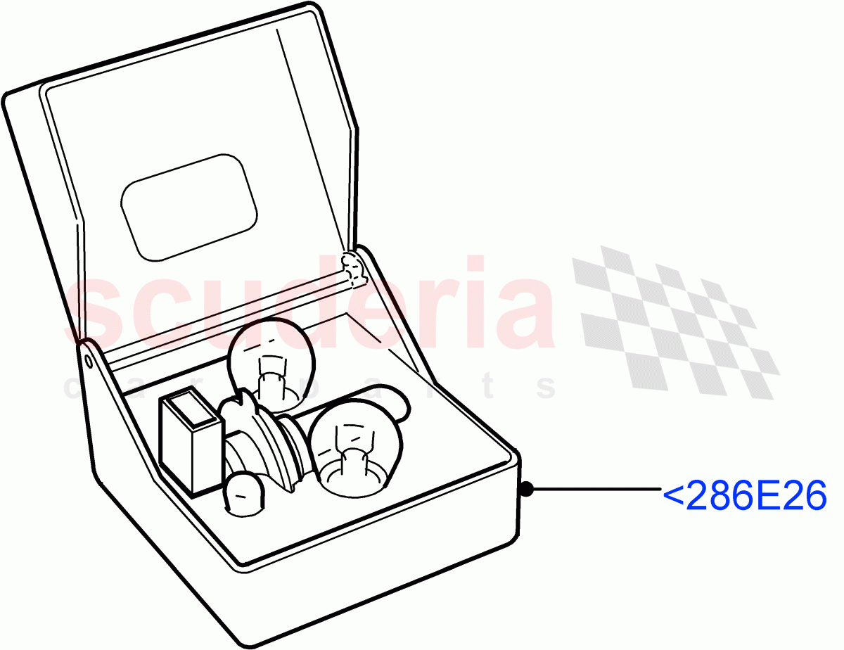 Bulb Kit(Accessory)(Halewood (UK)) of Land Rover Land Rover Range Rover Evoque (2012-2018) [2.0 Turbo Diesel]