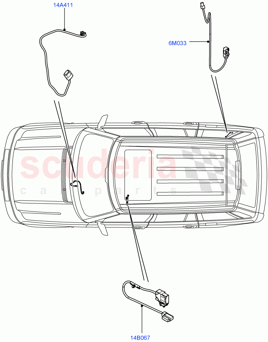 Electrical Wiring - Engine And Dash(Link)((V)FROMAA000001) of Land Rover Land Rover Range Rover (2010-2012) [3.6 V8 32V DOHC EFI Diesel]