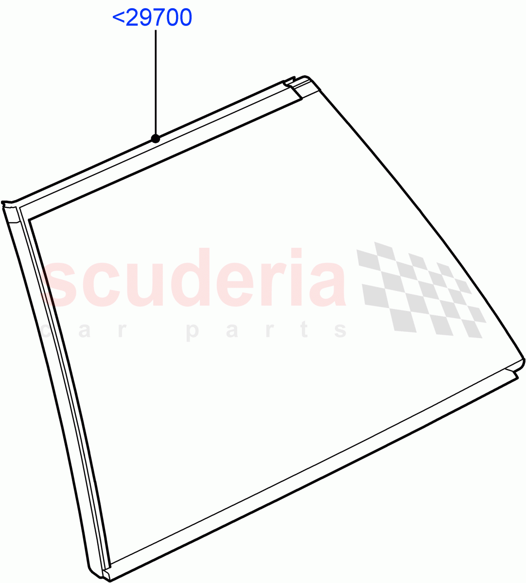 Quarter Windows(Less Armoured)((V)FROMAA000001) of Land Rover Land Rover Range Rover (2010-2012) [5.0 OHC SGDI SC V8 Petrol]