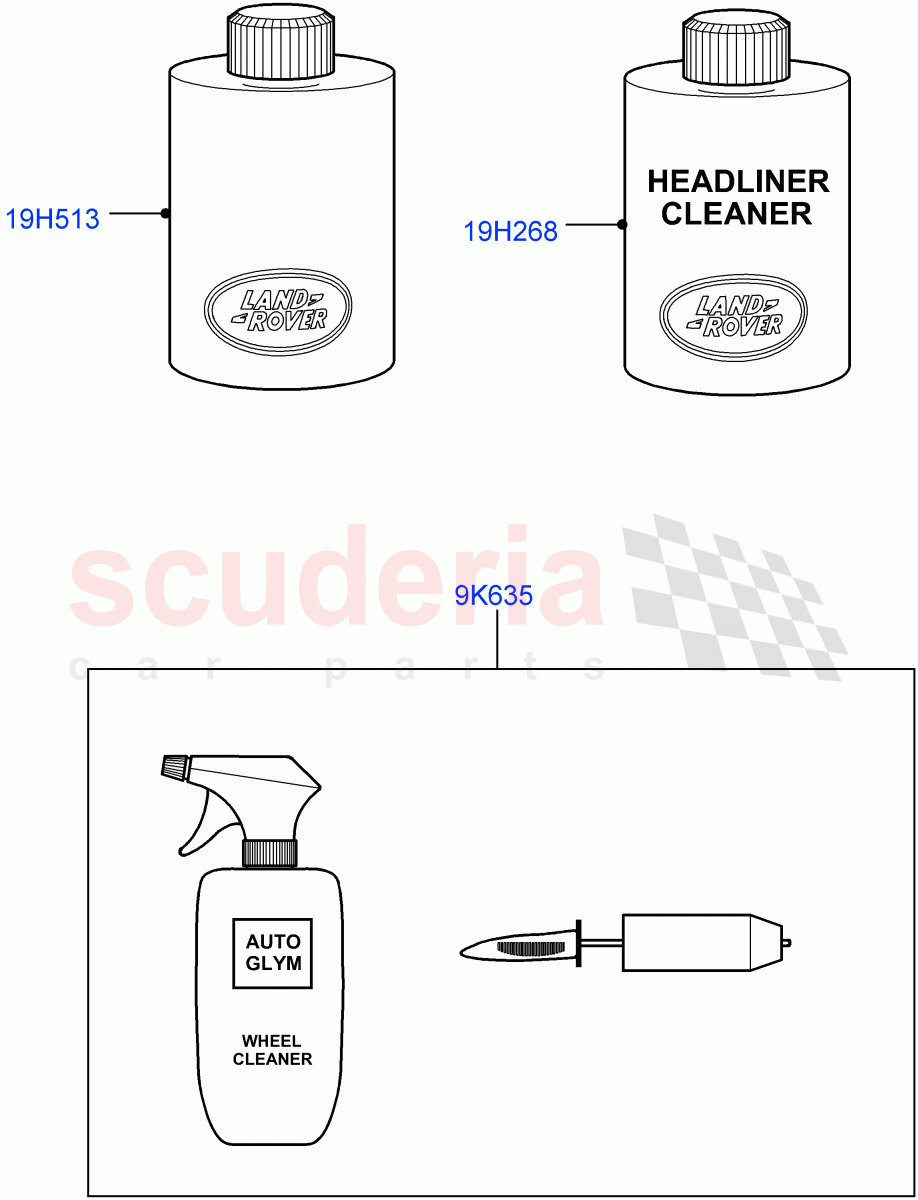 Cleaning Accessories of Land Rover Land Rover Defender (2020+) [5.0 OHC SGDI SC V8 Petrol]