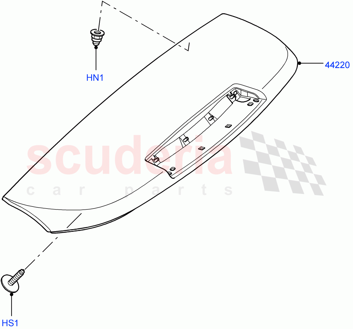 Spoiler And Related Parts((V)TO9A999999) of Land Rover Land Rover Range Rover Sport (2005-2009) [4.2 Petrol V8 Supercharged]