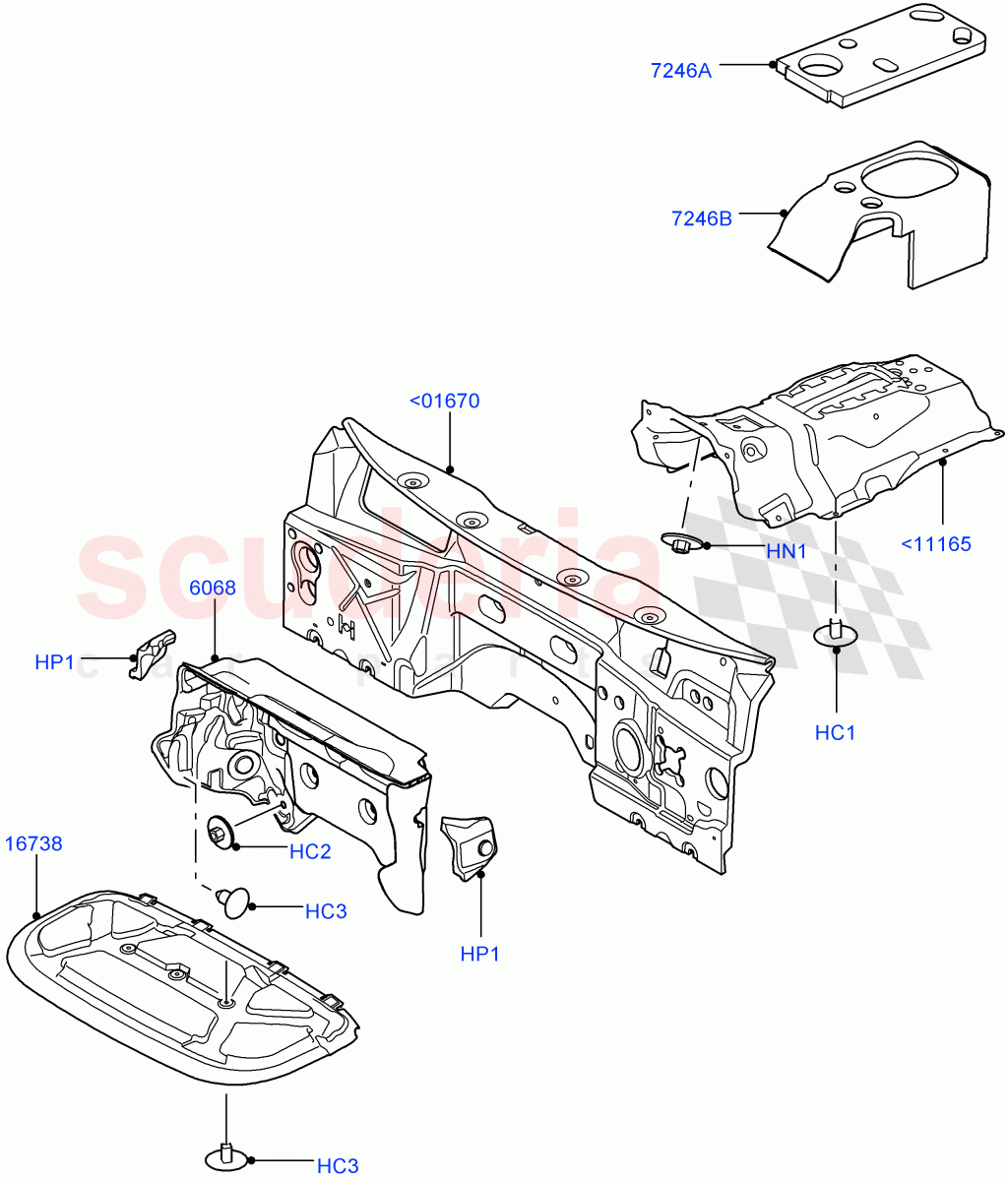 Insulators - Front((V)FROMAA000001) of Land Rover Land Rover Discovery 4 (2010-2016) [3.0 Diesel 24V DOHC TC]