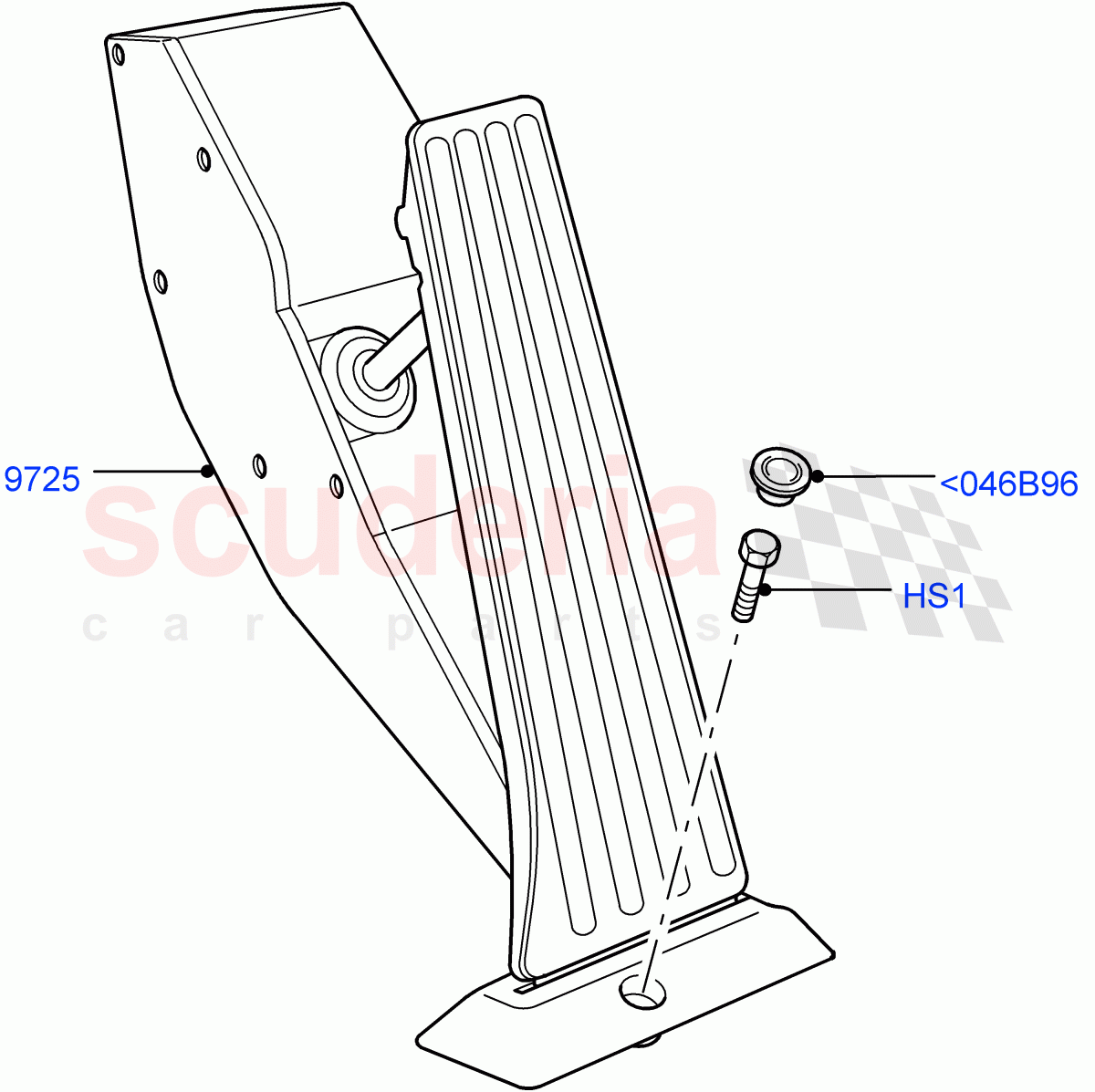 Accelerator/Injection Pump Controls(5.0L OHC SGDI NA V8 Petrol - AJ133)((V)FROMAA000001) of Land Rover Land Rover Range Rover (2010-2012) [5.0 OHC SGDI NA V8 Petrol]