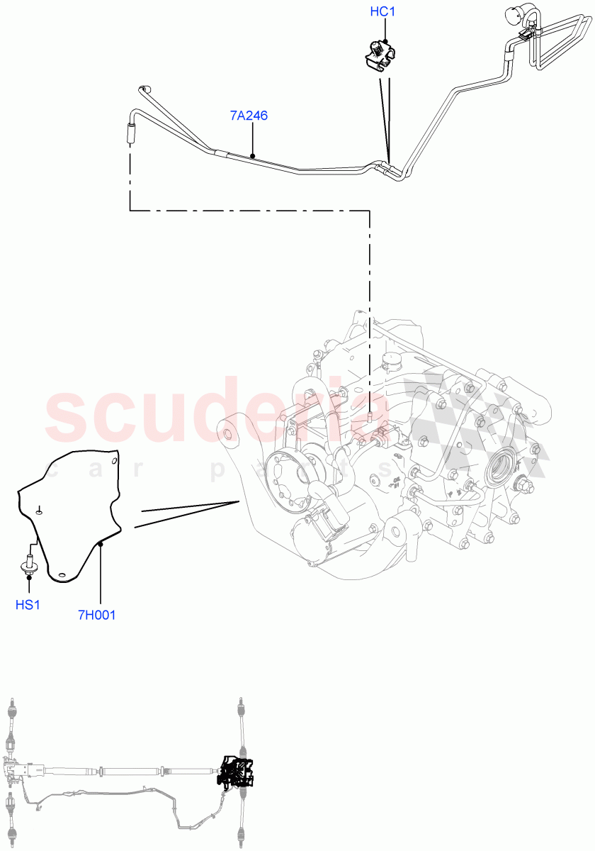 Rear Axle(External Components)(Halewood (UK),Dynamic Driveline)((V)TOKH999999) of Land Rover Land Rover Discovery Sport (2015+) [2.0 Turbo Petrol AJ200P]