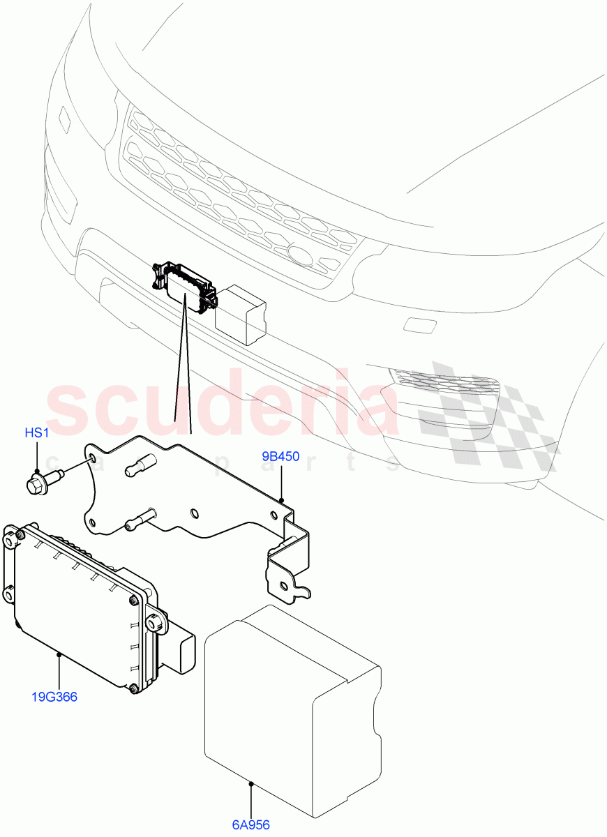 Speed Control(5.0L OHC SGDI SC V8 Petrol - AJ133,Adaptive Speed Control+Queue Assist,5.0 Petrol AJ133 DOHC CDA,5.0L P AJ133 DOHC CDA S/C Enhanced,ACC Plus With Queue Assist,ACC + Stop/go,ACC + Adaptive Lane Control) of Land Rover Land Rover Range Rover Sport (2014+) [5.0 OHC SGDI SC V8 Petrol]