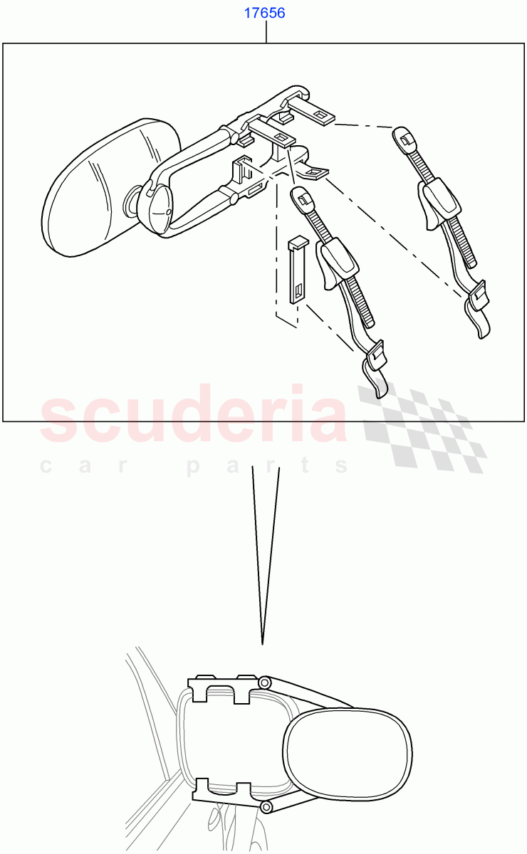 Towing Equipment(Mirrors, Accessory) of Land Rover Land Rover Range Rover Sport (2014+) [3.0 DOHC GDI SC V6 Petrol]