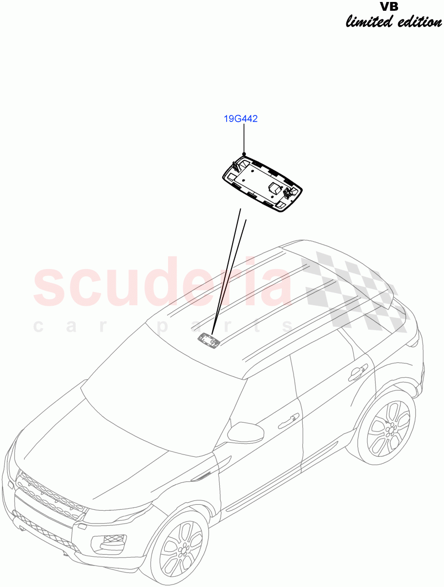 Family Entertainment System(Board Monitor)(Victoria Beckham Limited Edition,Halewood (UK)) of Land Rover Land Rover Range Rover Evoque (2012-2018) [2.0 Turbo Diesel]