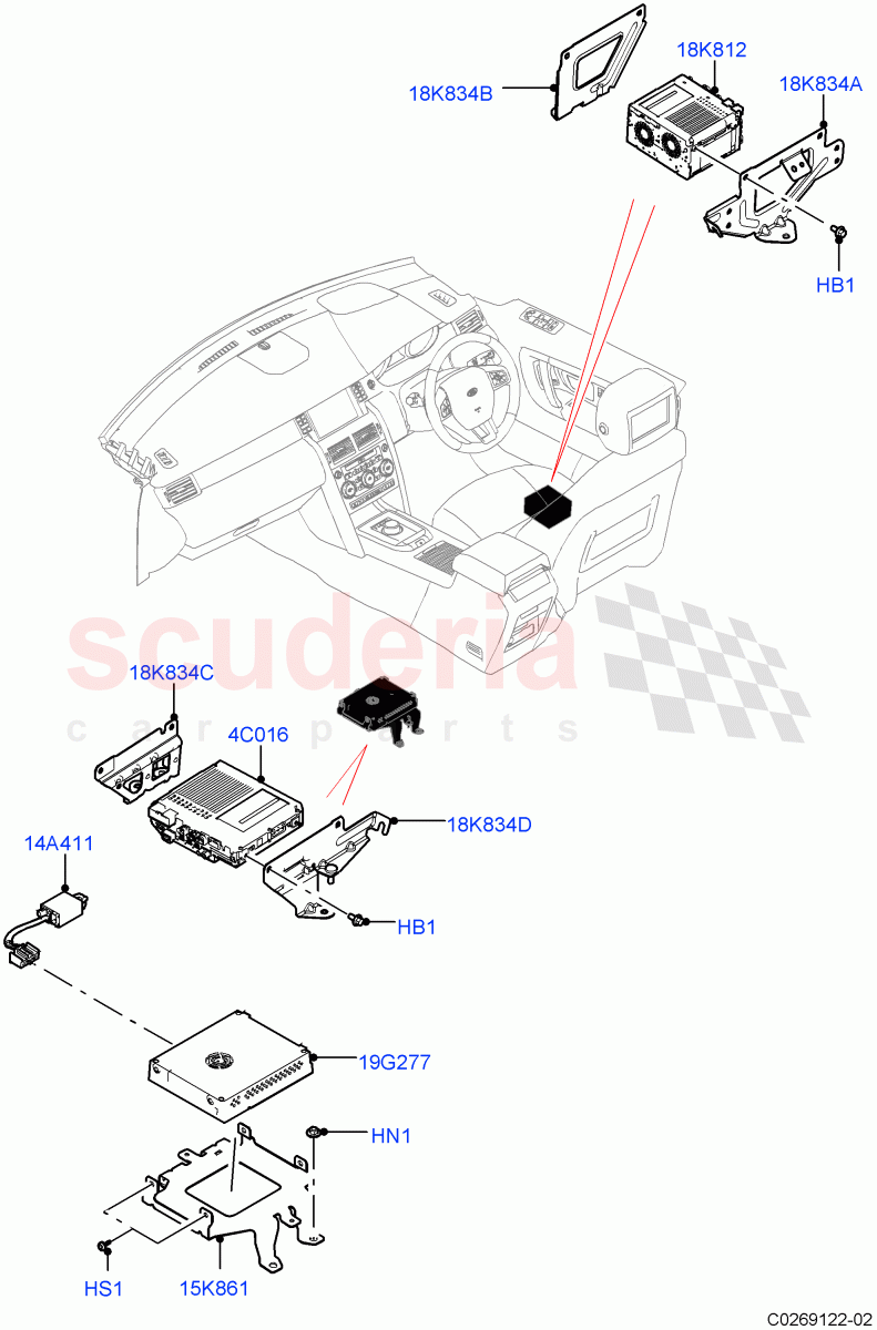 Family Entertainment System(Itatiaia (Brazil))((V)FROMGT000001) of Land Rover Land Rover Discovery Sport (2015+) [2.0 Turbo Petrol GTDI]