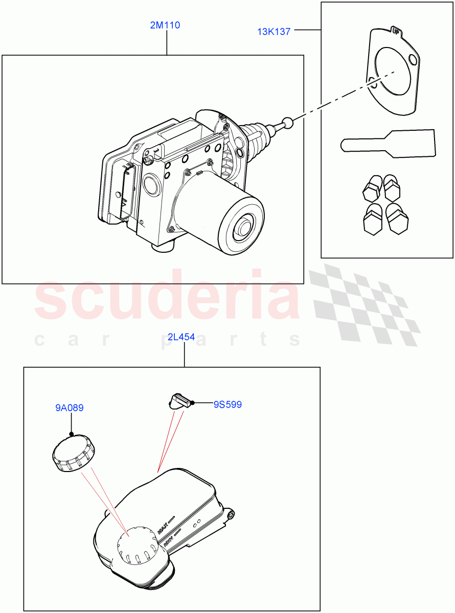 Brake And ABS Pump ((V) FROMMA000001) of Land Rover Land Rover Range Rover Velar (2017+) [3.0 I6 Turbo Diesel AJ20D6]