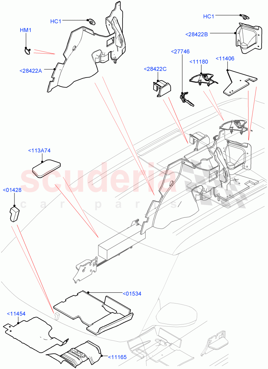 Insulators - Rear (Changsu (China)) ((V) FROMEG000001) of Land Rover Land Rover Range Rover Evoque (2012-2018) [2.2 Single Turbo Diesel]