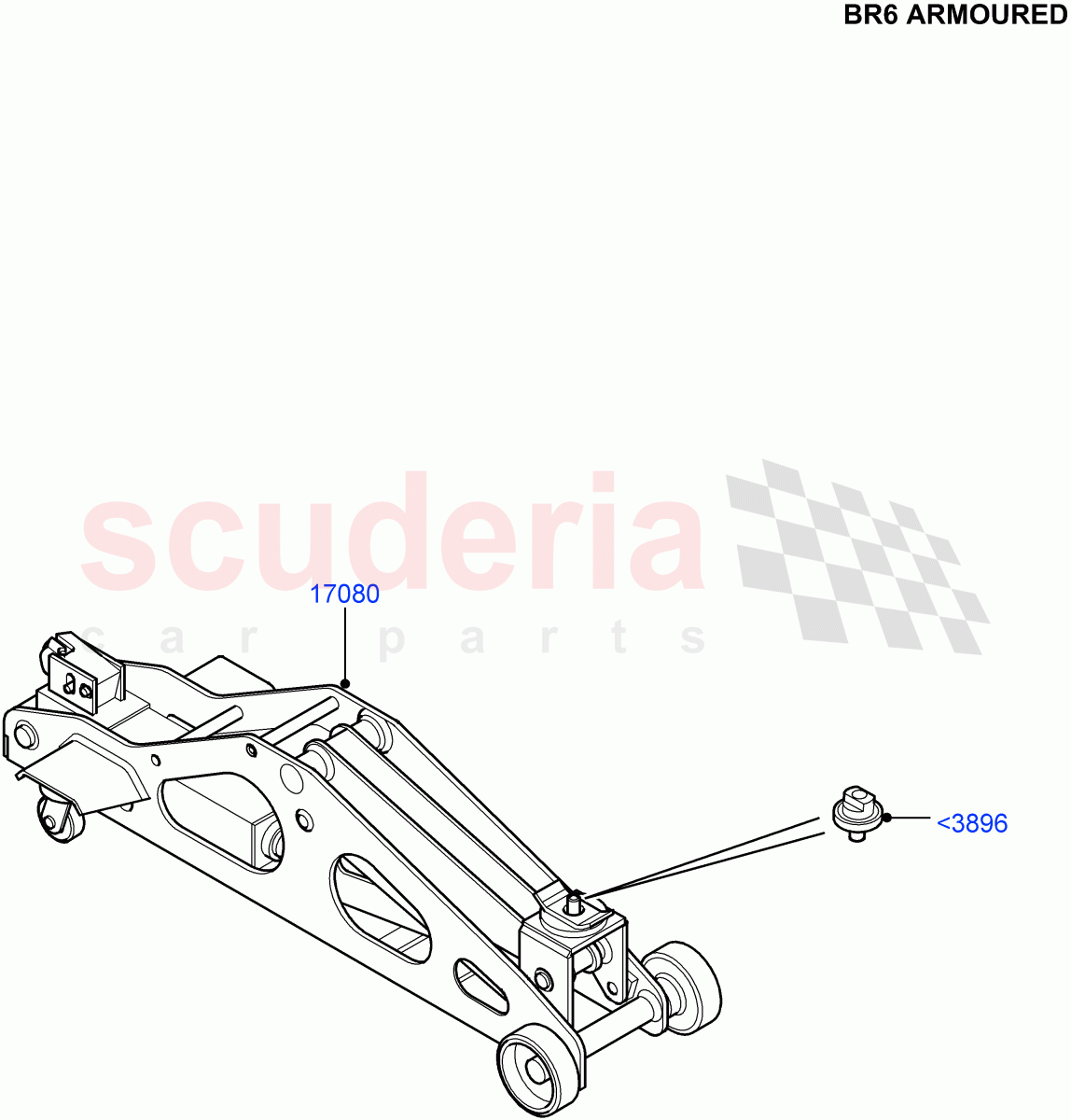 Tools(With B6 Level Armouring)((V)FROMAA000001) of Land Rover Land Rover Discovery 4 (2010-2016) [4.0 Petrol V6]