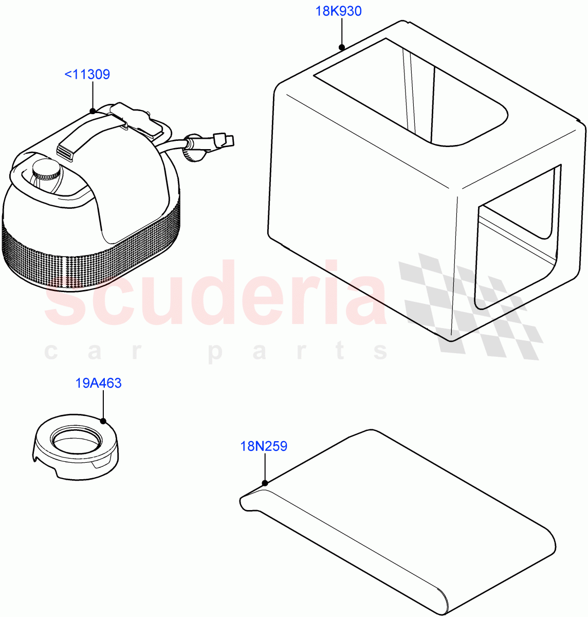 Pet Accesorries of Land Rover Land Rover Defender (2020+) [5.0 OHC SGDI SC V8 Petrol]