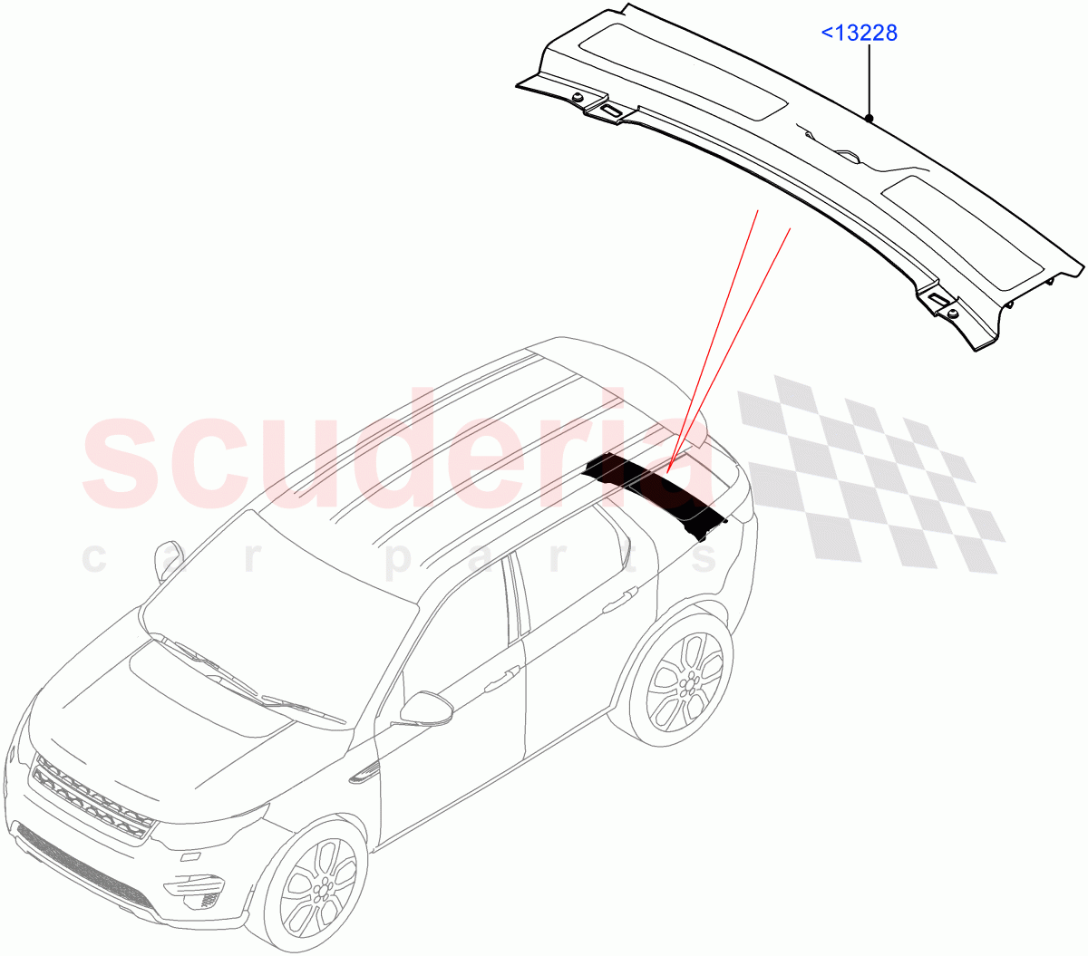 Door Sill Finishers(Accessory)(Changsu (China))((V)FROMFG000001) of Land Rover Land Rover Discovery Sport (2015+) [1.5 I3 Turbo Petrol AJ20P3]