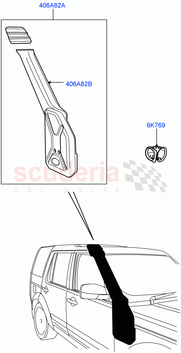 Emergency And Safety Equipment(Accessory, Raised Air Vent)((V)FROMAA000001) of Land Rover Land Rover Discovery 4 (2010-2016) [4.0 Petrol V6]