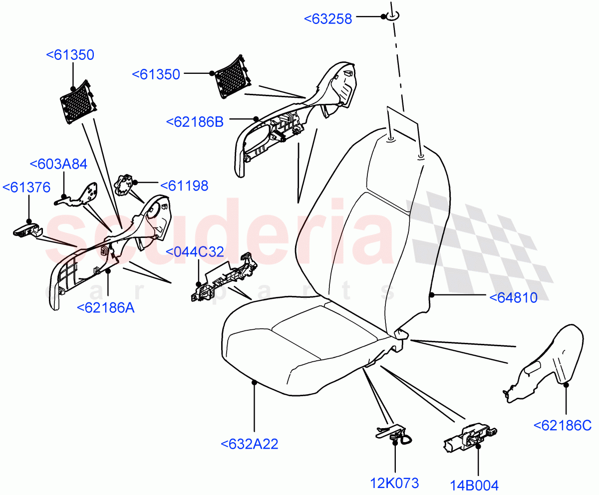 Front Seat Pads/Valances & Heating(Itatiaia (Brazil))((V)FROMGT000001) of Land Rover Land Rover Discovery Sport (2015+) [1.5 I3 Turbo Petrol AJ20P3]