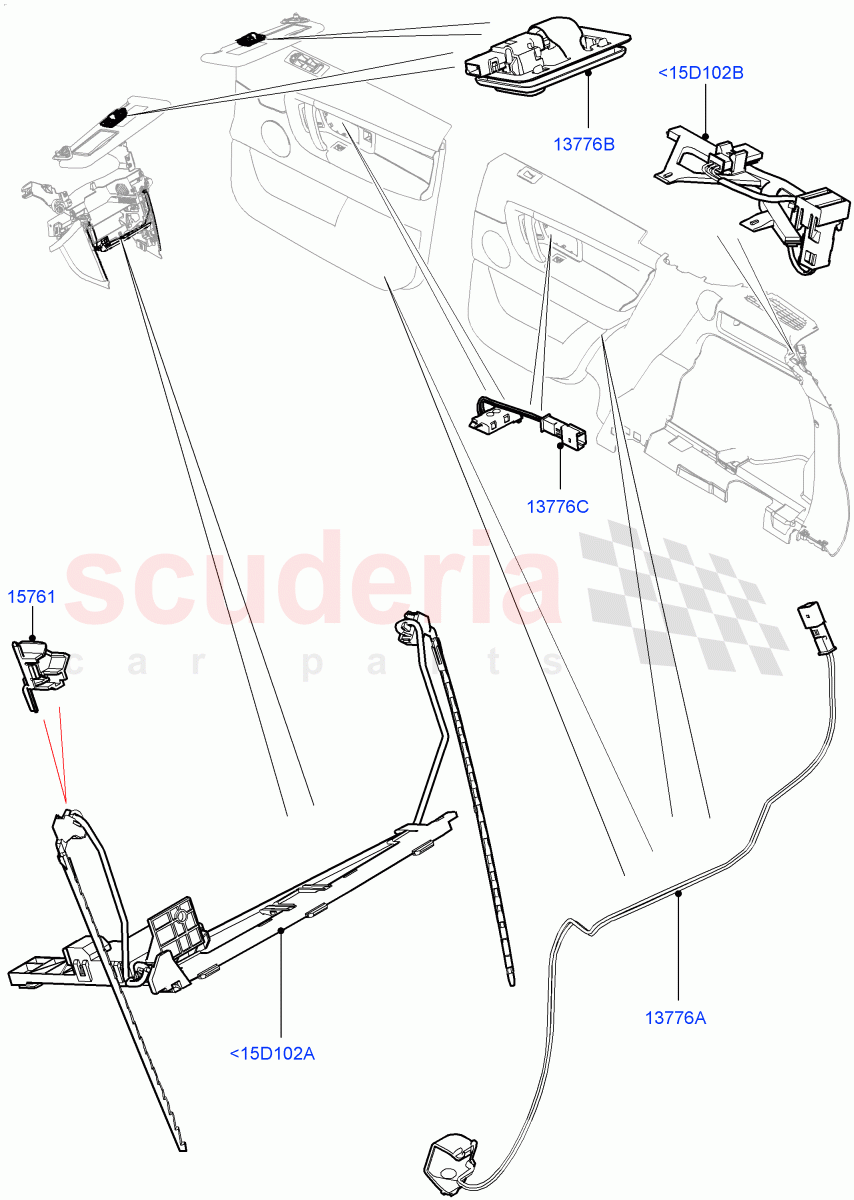 Interior Lamps(Itatiaia (Brazil))((V)FROMGT000001) of Land Rover Land Rover Discovery Sport (2015+) [2.0 Turbo Petrol GTDI]