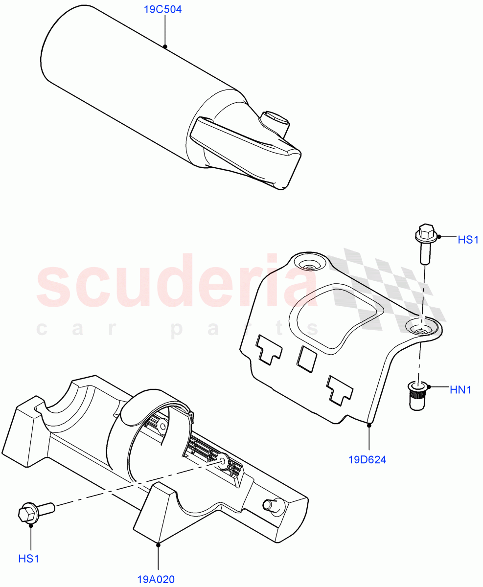 Emergency And Safety Equipment(Nitra Plant Build)(With Fire Extinguisher)((V)FROMK2000001) of Land Rover Land Rover Discovery 5 (2017+) [2.0 Turbo Diesel]