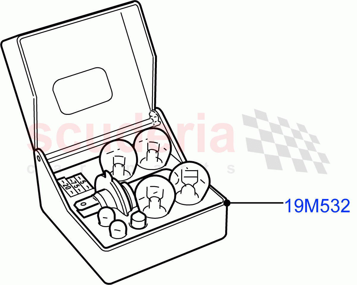 Accessory - Electrical Kit(Lighting, Rear, Accessory)((V)FROMAA000001) of Land Rover Land Rover Discovery 4 (2010-2016) [2.7 Diesel V6]