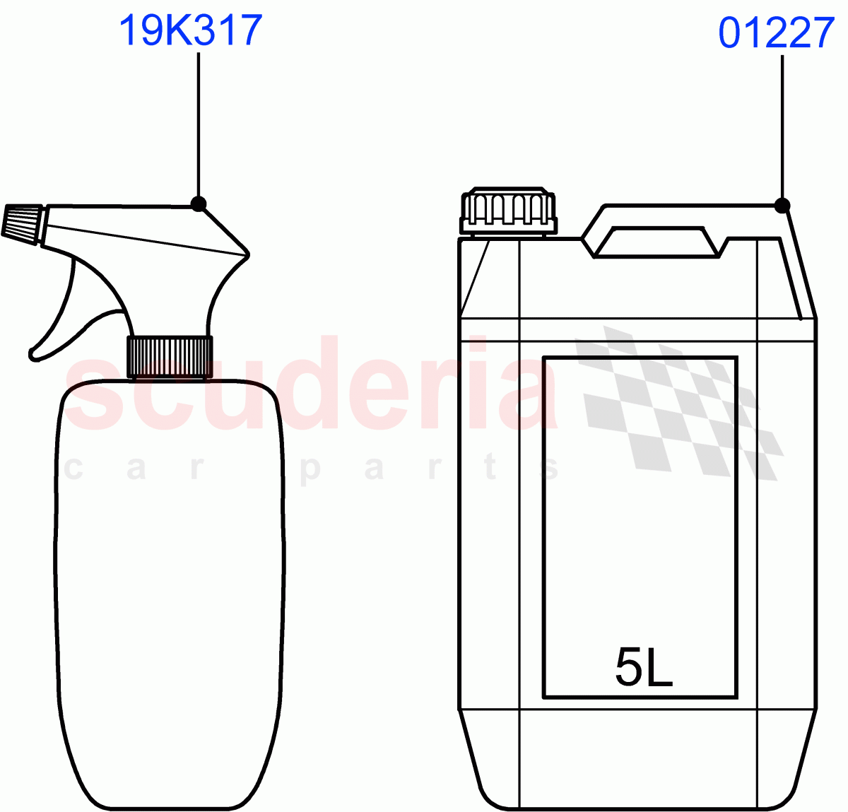 Other Fluids(Halewood (UK)) of Land Rover Land Rover Range Rover Evoque (2019+) [1.5 I3 Turbo Petrol AJ20P3]