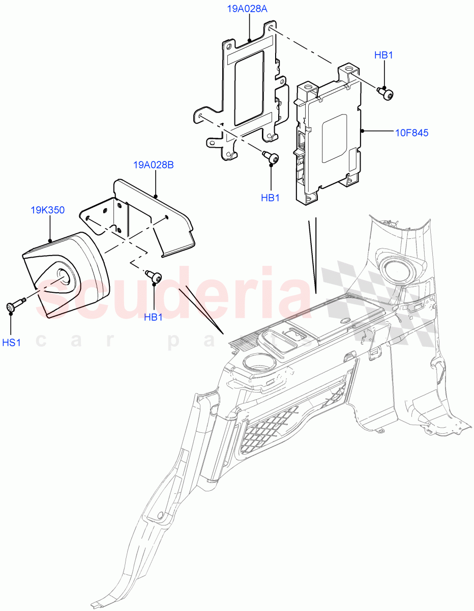 Cellular Phone Installation((V)FROMAA000001) of Land Rover Land Rover Discovery 4 (2010-2016) [4.0 Petrol V6]