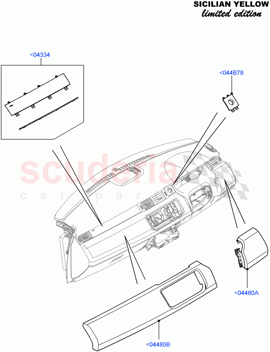 Instrument Panel(Sicilian Yellow Limited Edition,Halewood (UK))((V)FROMDH000001) of Land Rover Land Rover Range Rover Evoque (2012-2018) [2.0 Turbo Diesel]