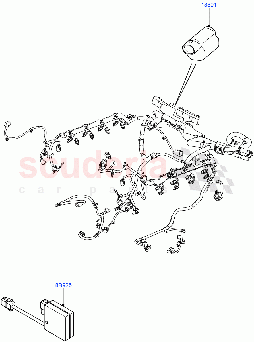 Radio Suppression((V)FROMAA000001) of Land Rover Land Rover Range Rover (2010-2012) [3.6 V8 32V DOHC EFI Diesel]