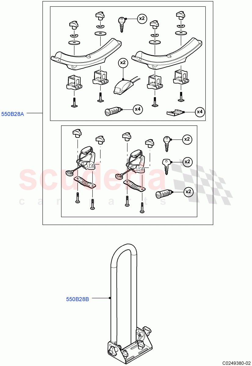 Carriers & Boxes(Bike Carriers, Accessory) of Land Rover Land Rover Range Rover (2012-2021) [3.0 Diesel 24V DOHC TC]