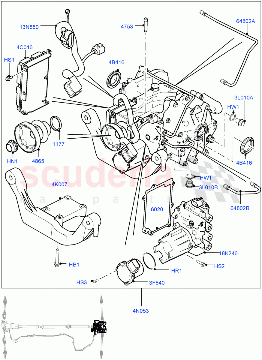 Rear Axle(Internal Components)(Itatiaia (Brazil),Dynamic Driveline)((V)FROMGT000001) of Land Rover Land Rover Range Rover Evoque (2012-2018) [2.2 Single Turbo Diesel]