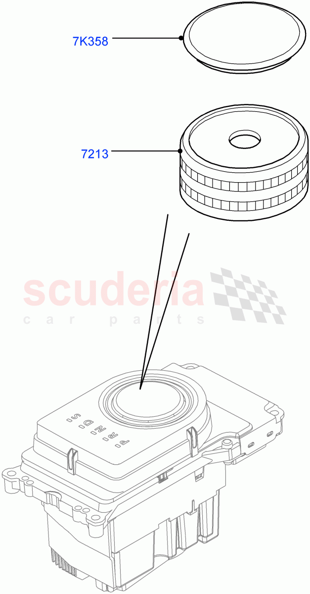 Interior Dress Up(Accessory, Gear Knob)((V)FROMAA000001) of Land Rover Land Rover Range Rover (2010-2012) [5.0 OHC SGDI SC V8 Petrol]