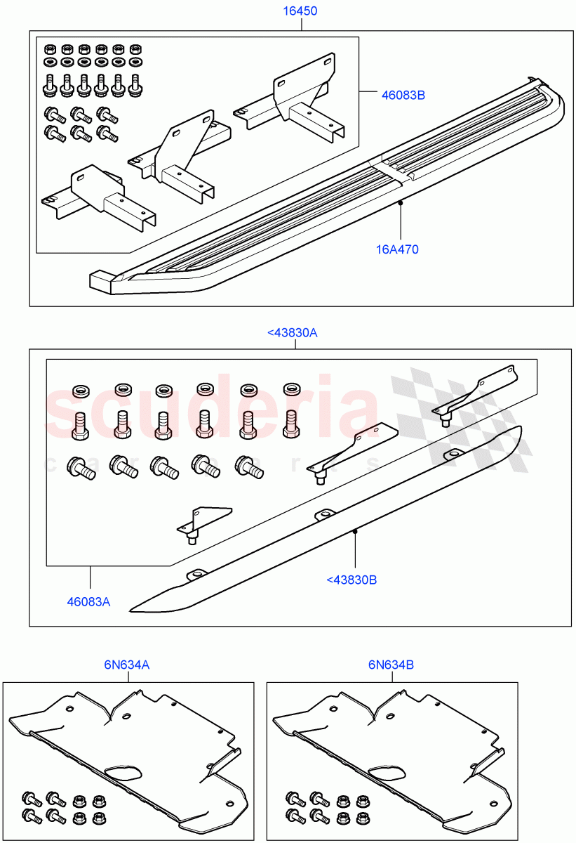 Lower Body Guards And Shields(Accessory)((V)FROMAA000001) of Land Rover Land Rover Discovery 4 (2010-2016) [5.0 OHC SGDI NA V8 Petrol]