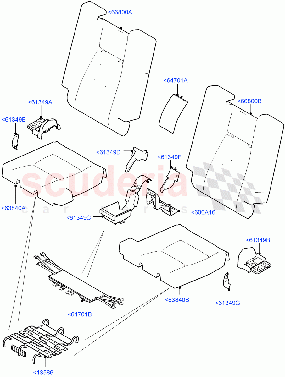 Rear Seat Pads/Valances & Heating(Row 3)(Changsu (China),Third Row Dual Individual Seat,With 3rd Row Double Seat)((V)FROMFG000001) of Land Rover Land Rover Discovery Sport (2015+) [1.5 I3 Turbo Petrol AJ20P3]