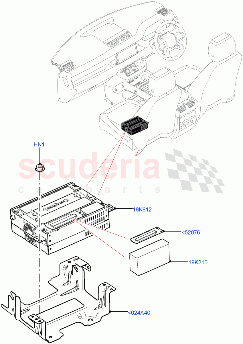 Family Entertainment System of Land Rover Land Rover Defender (2020+) [5.0 OHC SGDI SC V8 Petrol]