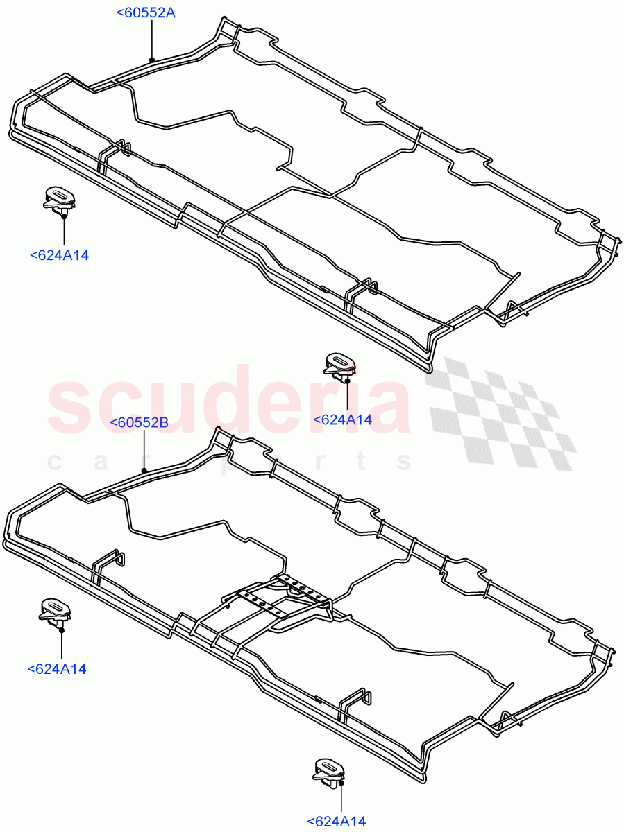 Rear Seat Base (2 Door Convertible, Halewood (UK)) ((V) FROMGH000001) of Land Rover Land Rover Range Rover Evoque (2012-2018) [2.0 Turbo Diesel]