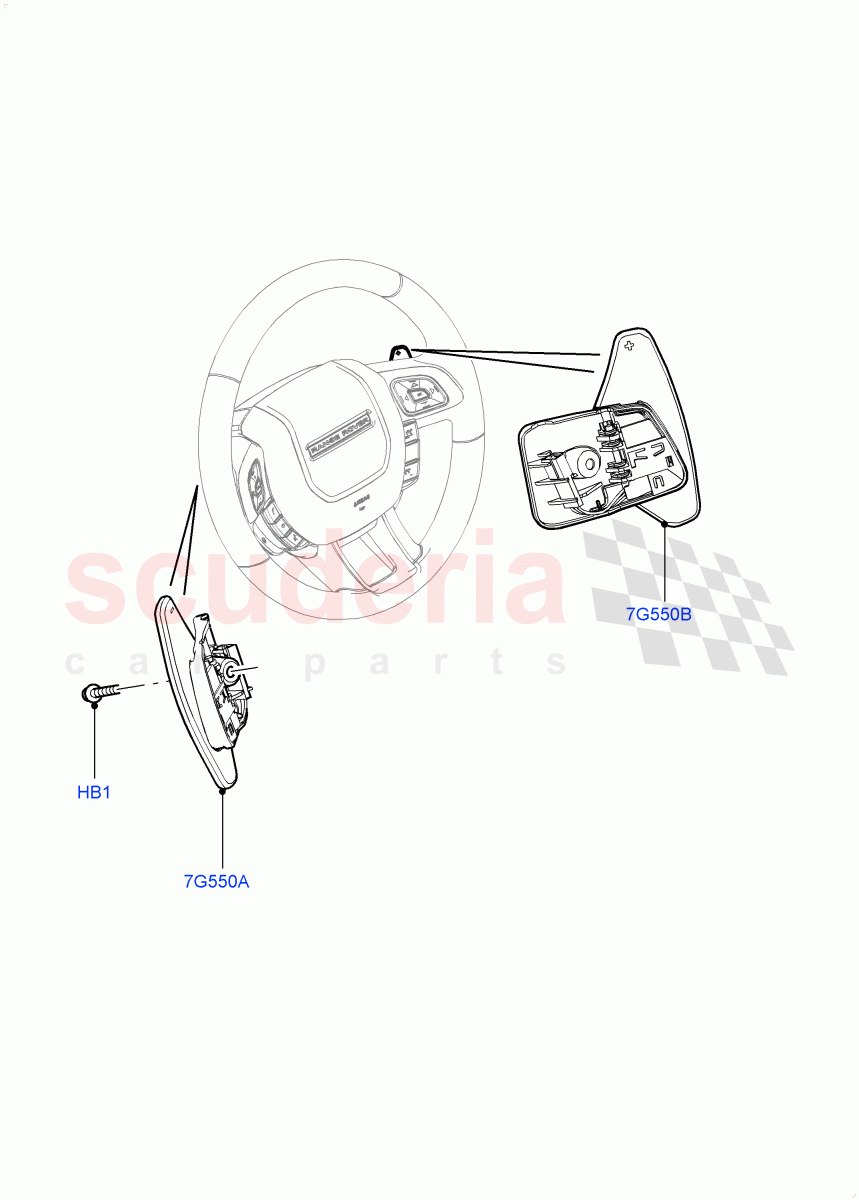 Gear Change-Automatic Transmission(9 Speed Auto AWD,Itatiaia (Brazil))((V)FROMGT000001) of Land Rover Land Rover Discovery Sport (2015+) [2.0 Turbo Diesel AJ21D4]