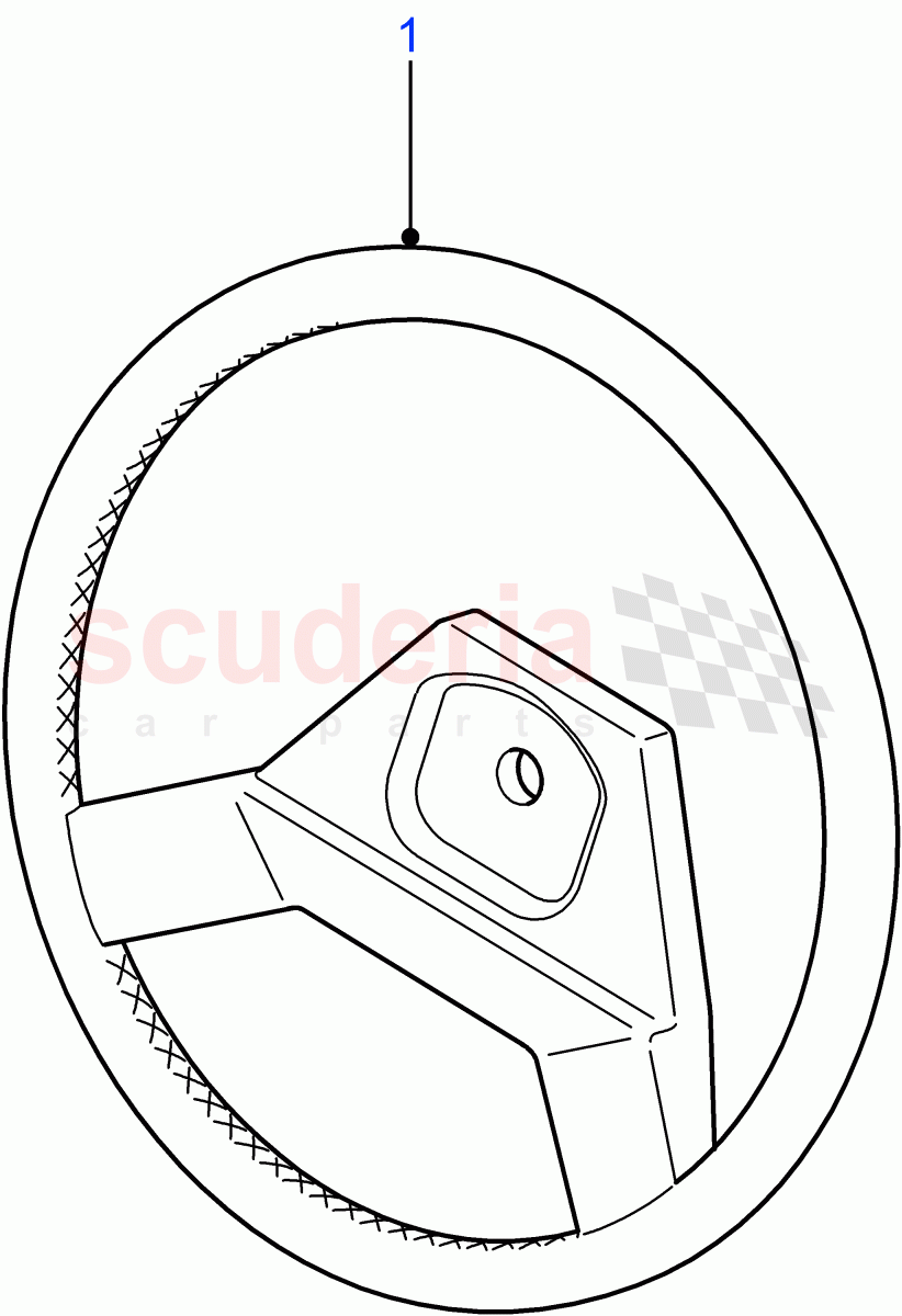 Steering Wheel of Land Rover Land Rover Defender (2007-2016)