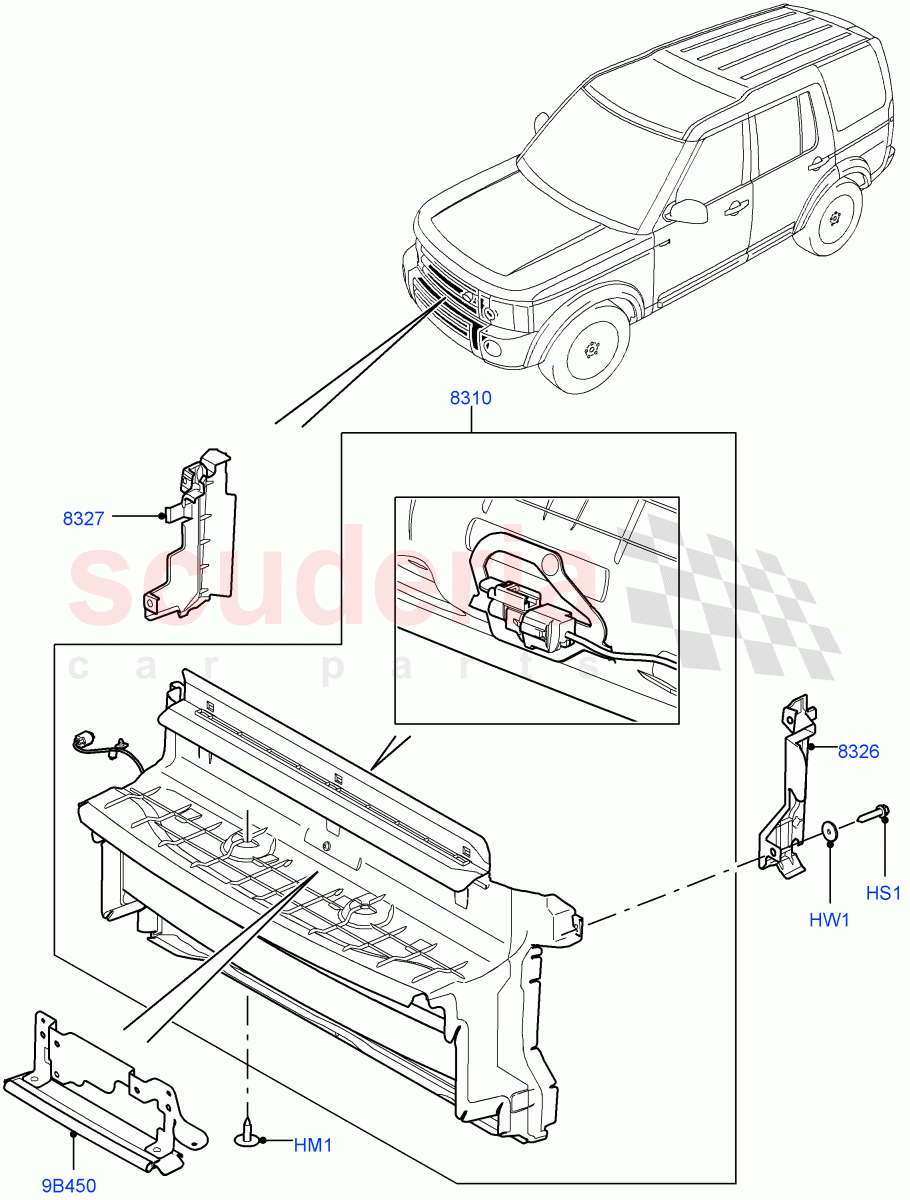 Air Deflectors((V)FROMAA000001) of Land Rover Land Rover Discovery 4 (2010-2016) [2.7 Diesel V6]