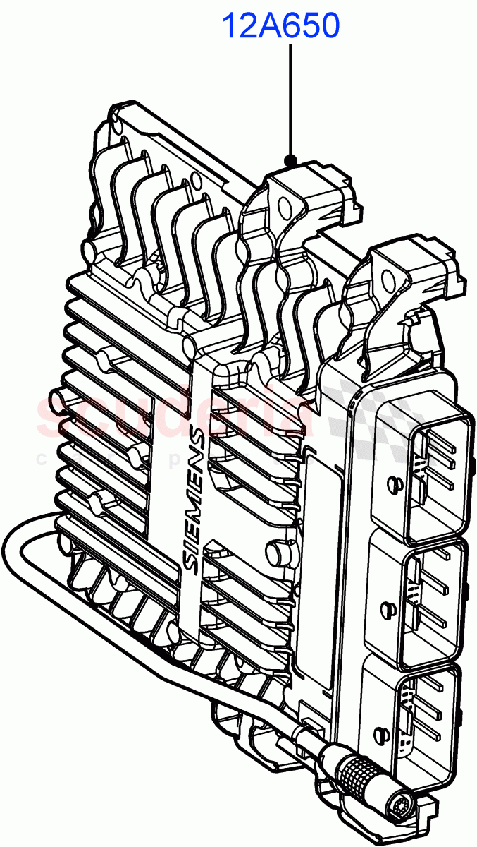 Engine Modules And Sensors(3.6L V8 32V DOHC EFi Diesel Lion)((V)FROMAA000001) of Land Rover Land Rover Range Rover (2010-2012) [3.6 V8 32V DOHC EFI Diesel]