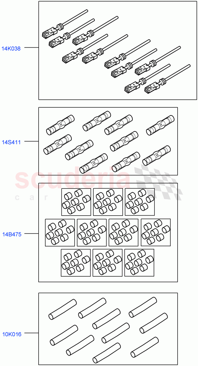 Pigtail Wiring Kits of Land Rover Land Rover Defender (2020+) [3.0 I6 Turbo Petrol AJ20P6]