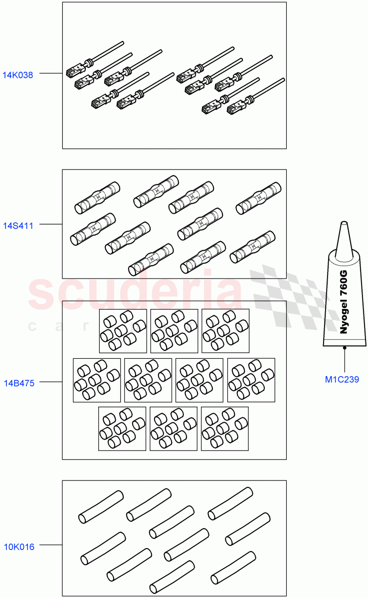 Pigtail Wiring Kits(Itatiaia (Brazil))((V)FROMGT000001) of Land Rover Land Rover Discovery Sport (2015+) [2.0 Turbo Petrol AJ200P]