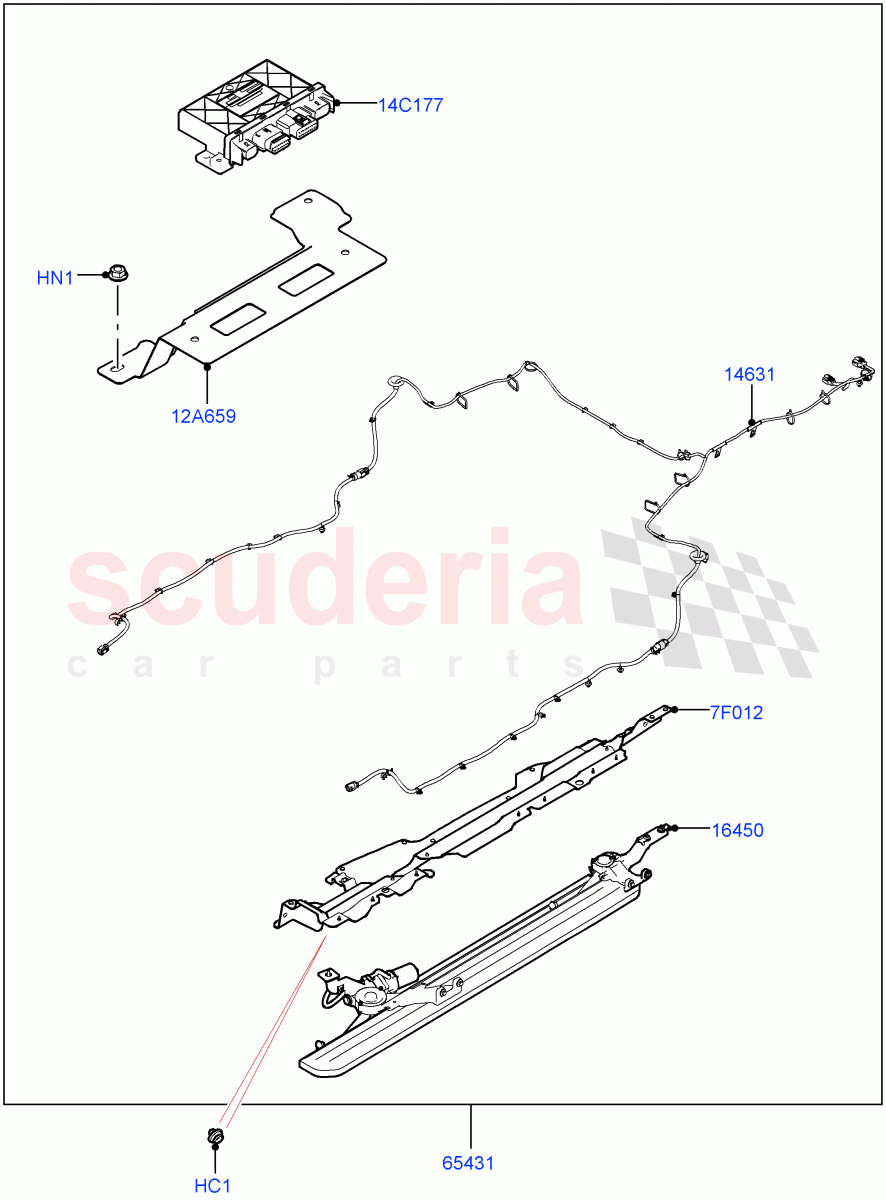 Accessory Pack(Deployable Steps)(Standard Wheelbase) of Land Rover Land Rover Defender (2020+) [2.0 Turbo Diesel]