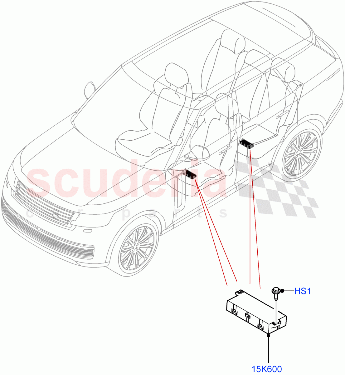 Vehicle Modules And Sensors (Seats) of Land Rover Land Rover Range Rover (2022+) [4.4 V8 Turbo Petrol NC10]